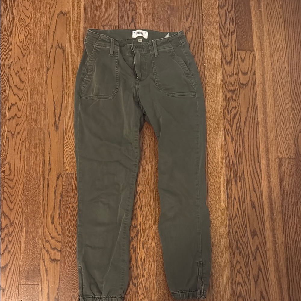 Olive Green Paige pants